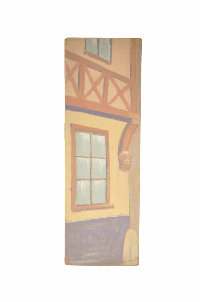 décor de théâtre de marionnettes 1952.42.14.2 Photo Mucem