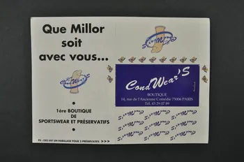 Boutique Condwear's carte postale "Que Millor soit avec vous' France 1992/5 2003.125.392 Photo Mucem