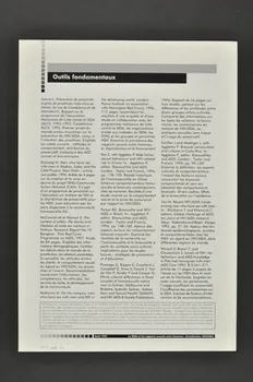 Onusida BROCHURE "Le sida et les rapports sexuels entre hommes" Lorraine, France 1997 2004.206.44 Photo Mucem