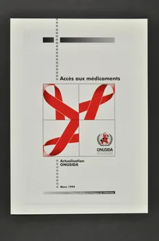 Onusida BROCHURE "Accès aux médicaments" Lorraine, France 1999 2004.206.45 Photo Mucem
