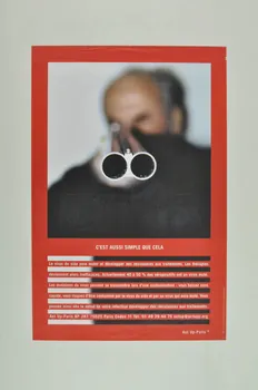 Act Up-Paris affiche "C'est aussi simple que cela" France 2000 2003.125.4  Photo Mucem