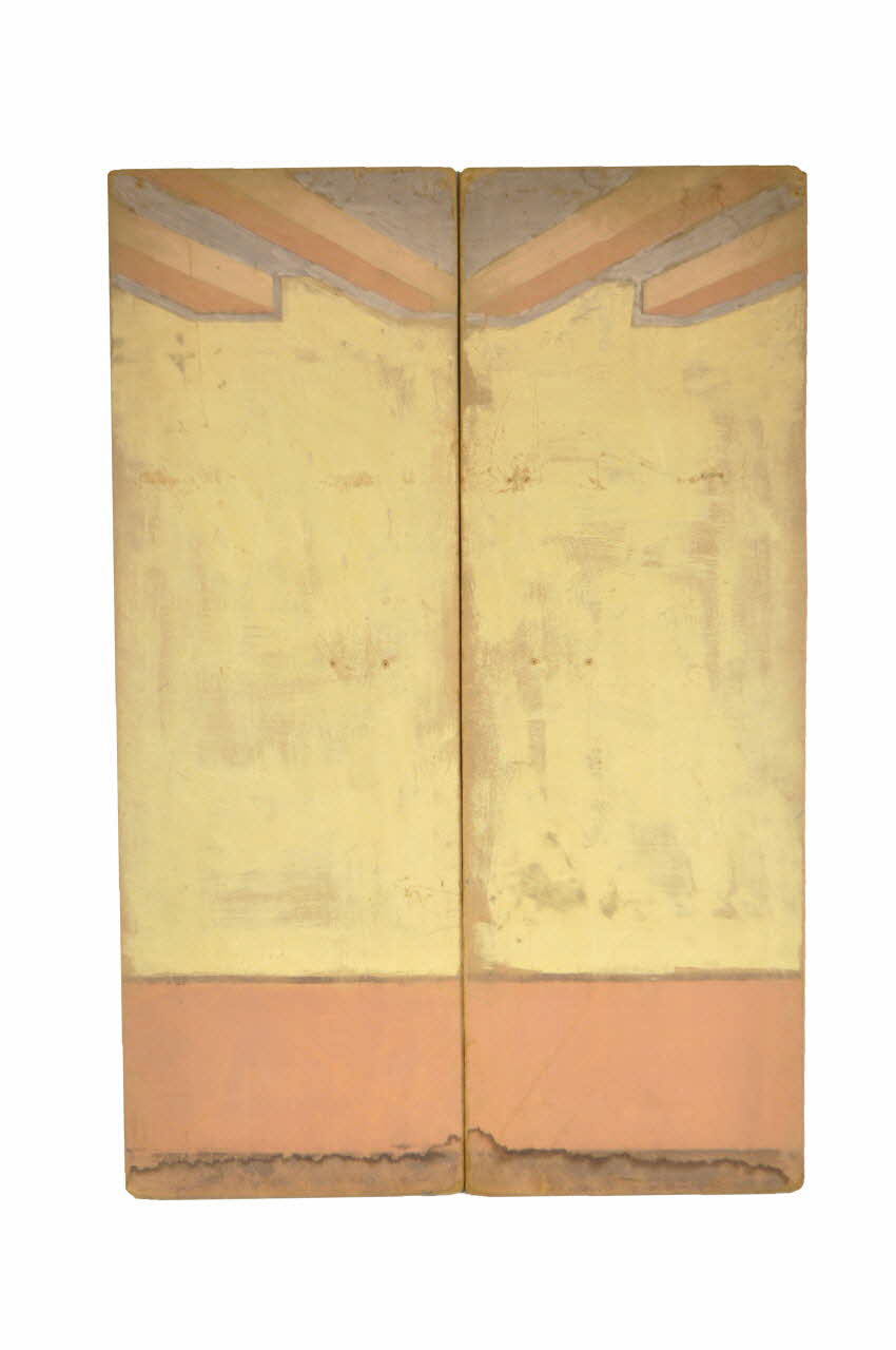 décor de théâtre de marionnettes 1952.42.14.1-2 Photo Mucem