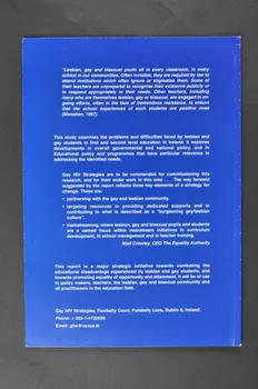 Gay Hiv Strategies & Nexus Research BROCHURE "Education lesbian and gay students. Developing Equal Opportunities" (Education des étudiants gays et lesbiens. Développer l'égalité des chances) Irlande 1999 2005.182.60 Photo Mucem