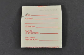 Etui de préservatif "Prends moi !" 2003.125.422 Photo Mucem