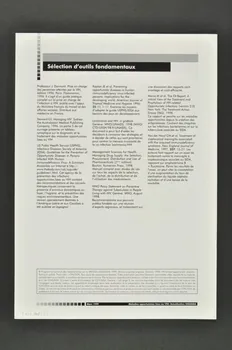 Onusida BROCHURE " Maladies opportunistes liées au VIH" Lorraine, France 1999/3 2004.206.64 Photo Mucem