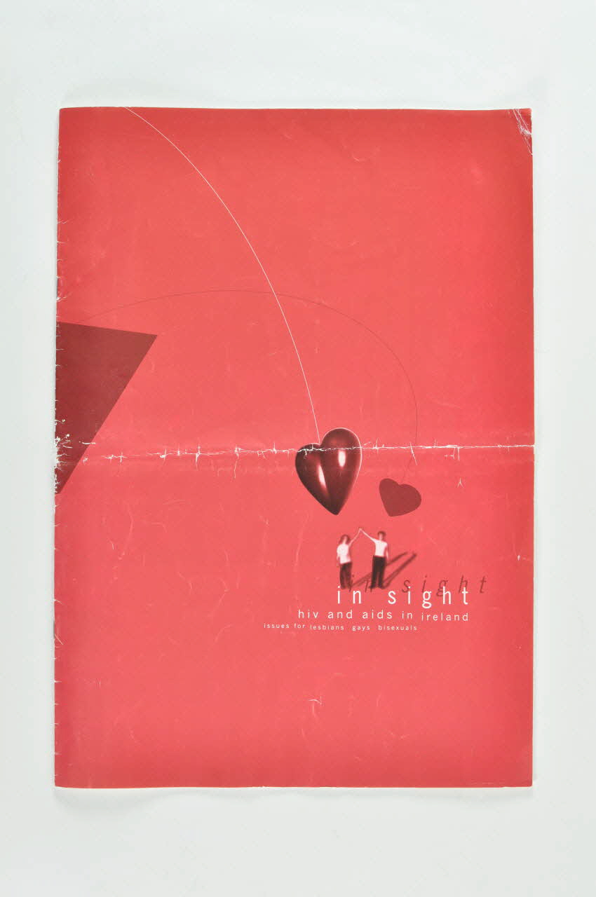 The National Gay And Lesbian Federation BROCHURE "In sight. HIV and AIDS in Ireland. Issues for lesbians gays bisexuals" Irlande 1996 2005.182.70 Photo Mucem