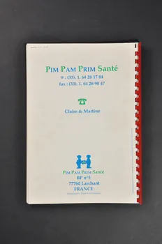 Pim Pam Prim Santé BROCHURE "Le ruban rouge" France 1995 2003.125.443 Photo Mucem