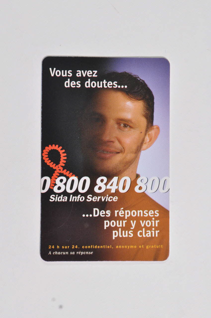 Carte d'information "Vous avez des doutes..." 2003.125.452 Photo Mucem