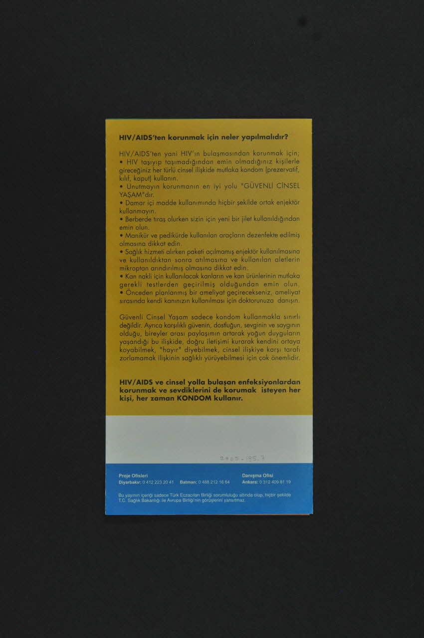 Dépliant "Yetiskinlige Dogru..." 2005.185.7 Photo Mucem