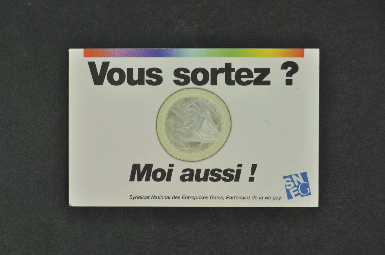 carte "Vous sortez? Moi aussi" 2003.125.464 Photo Mucem