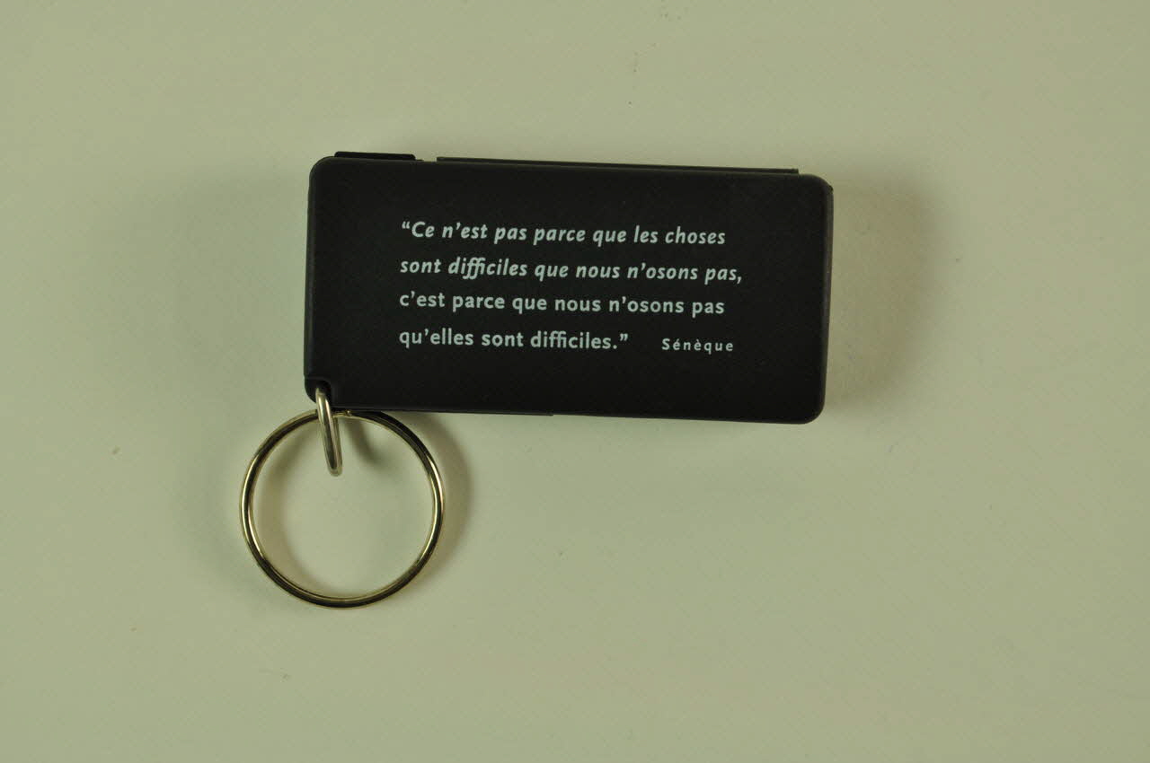 porte-clef Porte clef porte préservatif 2003.125.465 Photo Mucem