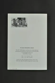 The Hiv/Aids Impact On Education Clearinghouse Dépliant "Information makes a difference" (L'information fait la différence) International 2004 2004.207.108 Photo Mucem