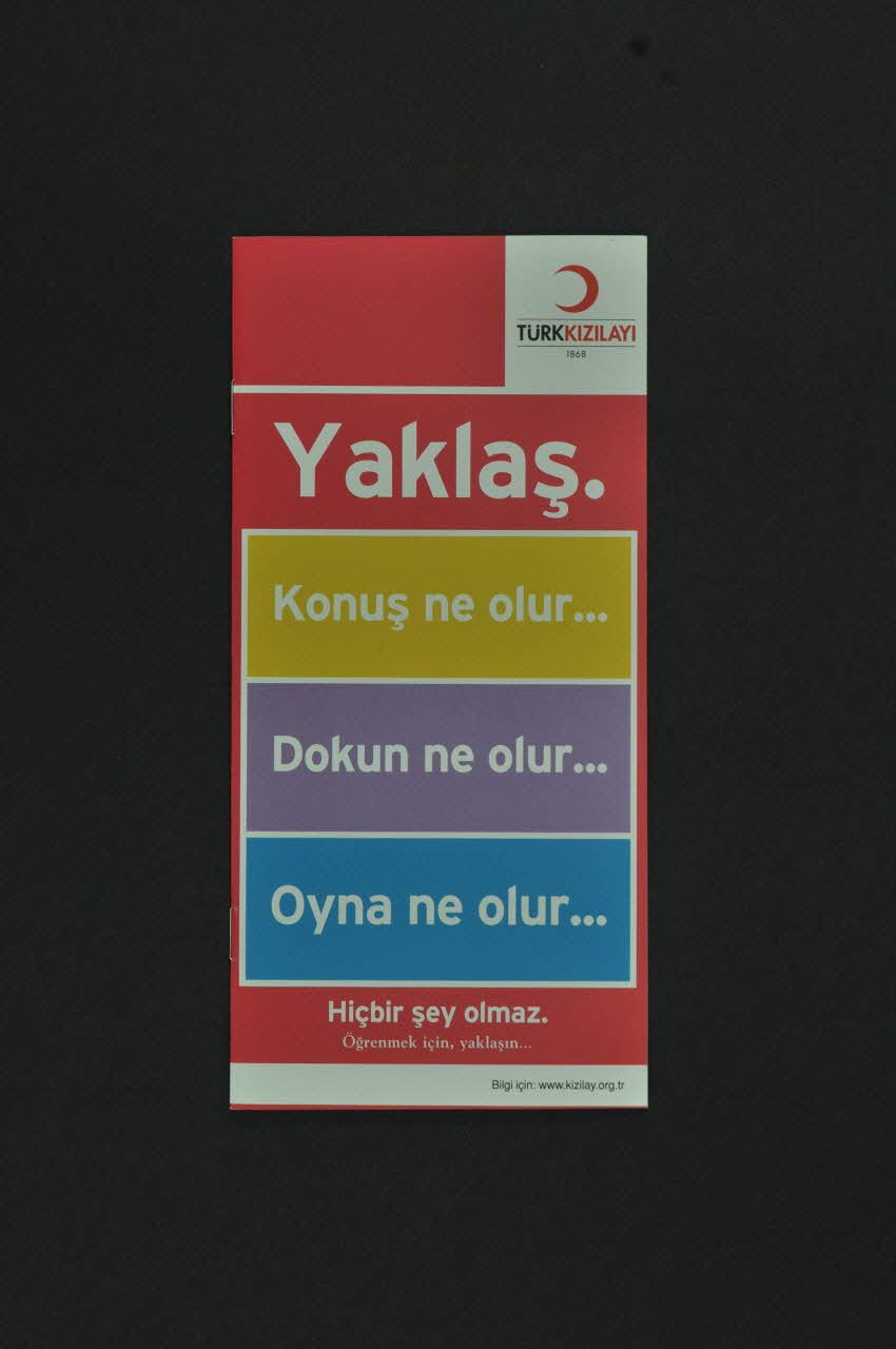 BROCHURE "Yaklas" 2005.186.3 Photo Mucem
