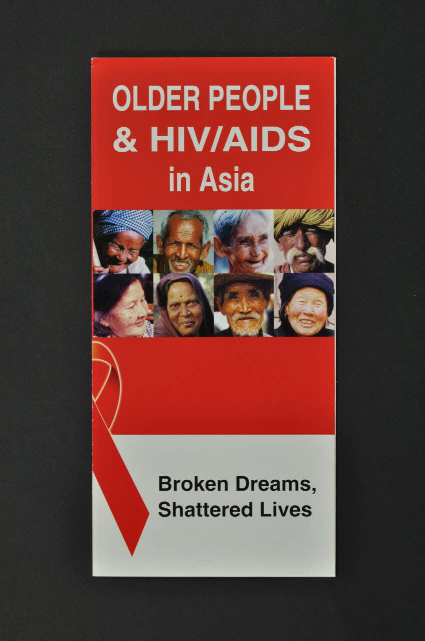 Help Age International Dépliant "Older people & HIV/AIDS in Asia" (Personnes âgées et VIH/sida en Asie) International 2004 2004.207.112 Photo Mucem