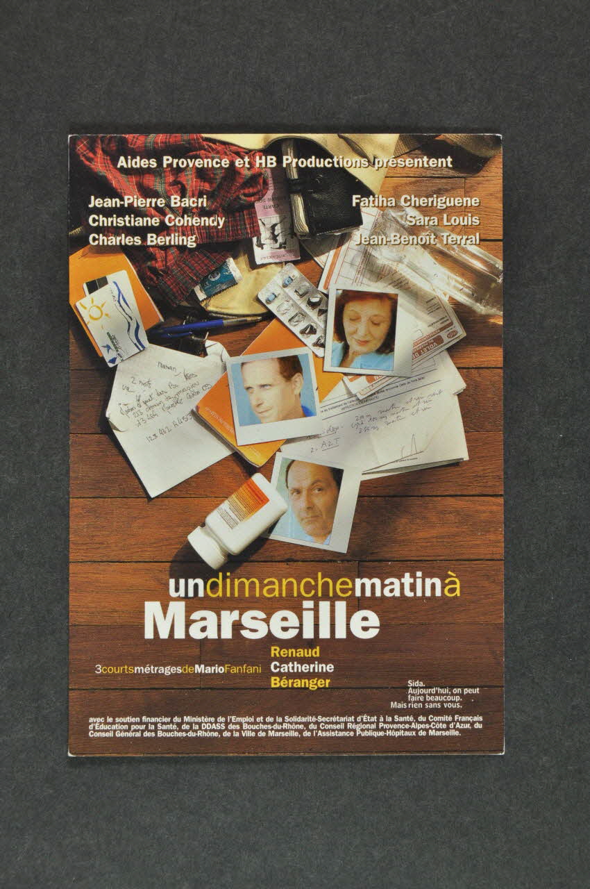 carte postale "Un dimanche matin à Marseille" 2003.125.476 Photo Mucem