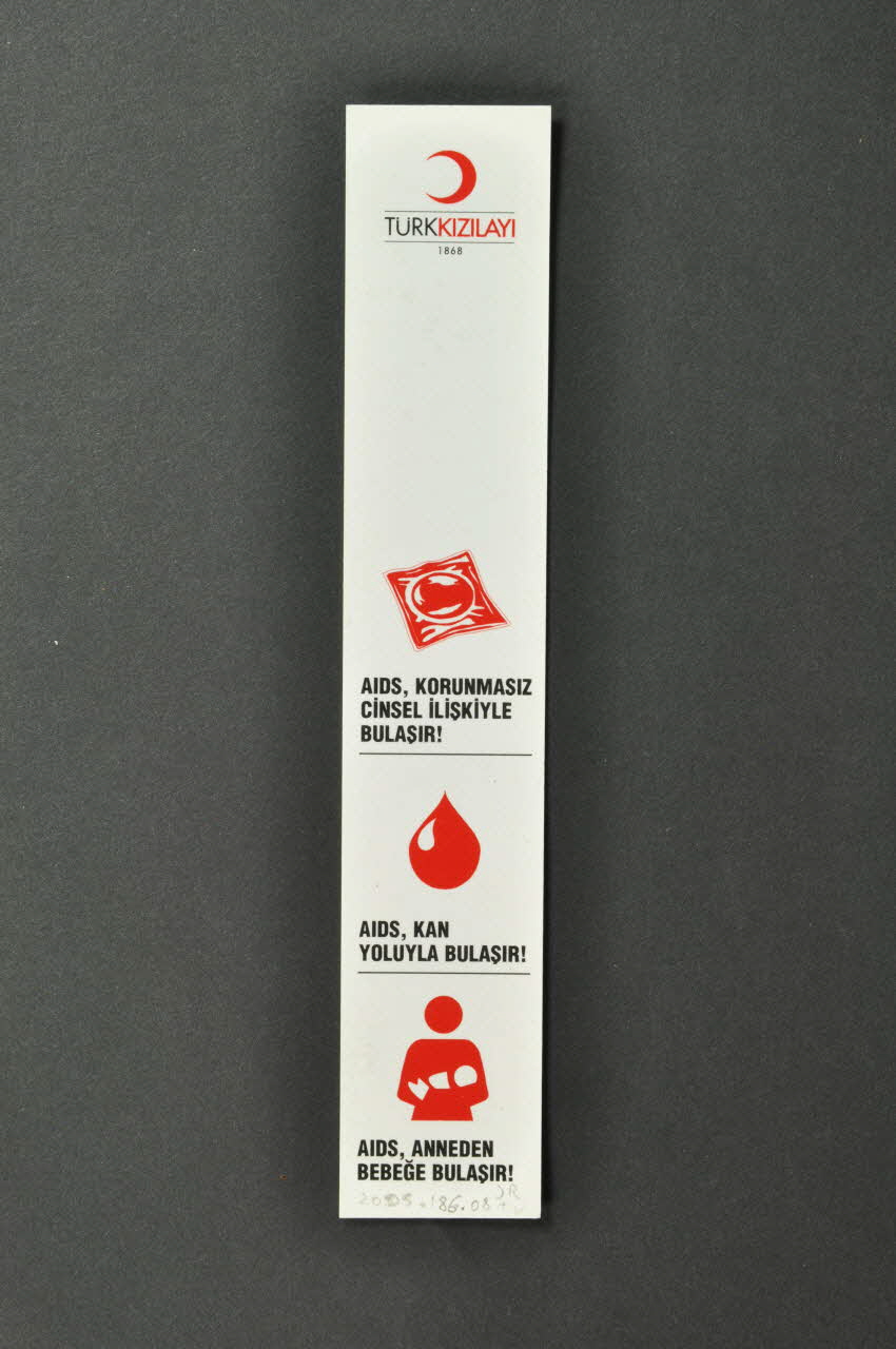 marque-page "Okumaya Basla  !"  (Start reading) 2005.186.8 Photo Mucem