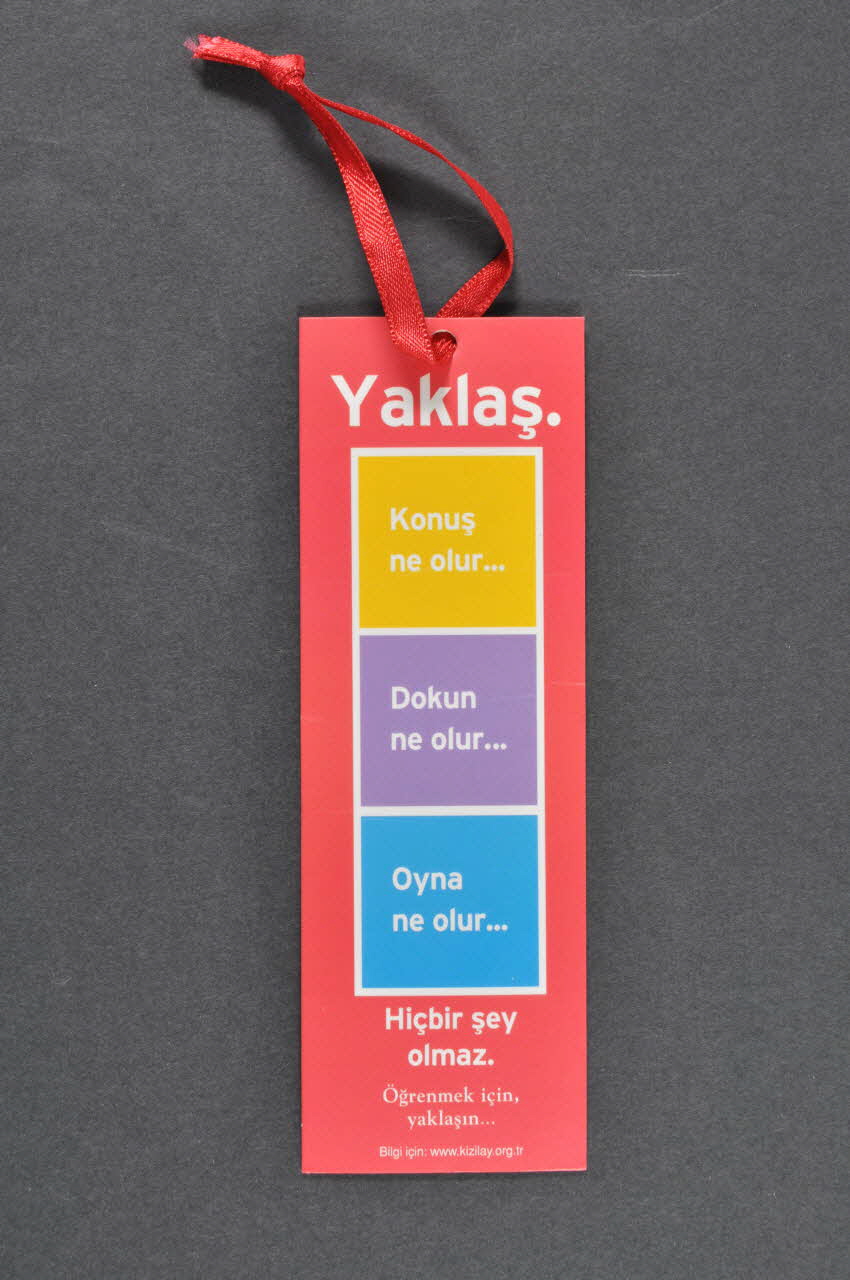 marque-page "Yaklas." 2005.186.9 Photo Mucem