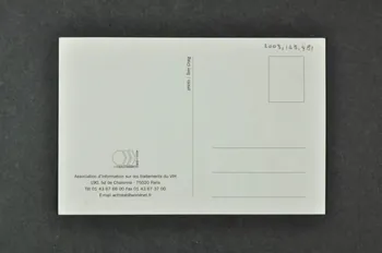 carte postale "Mieux informé = Mieux soigné" 2003.125.481 Photo Mucem