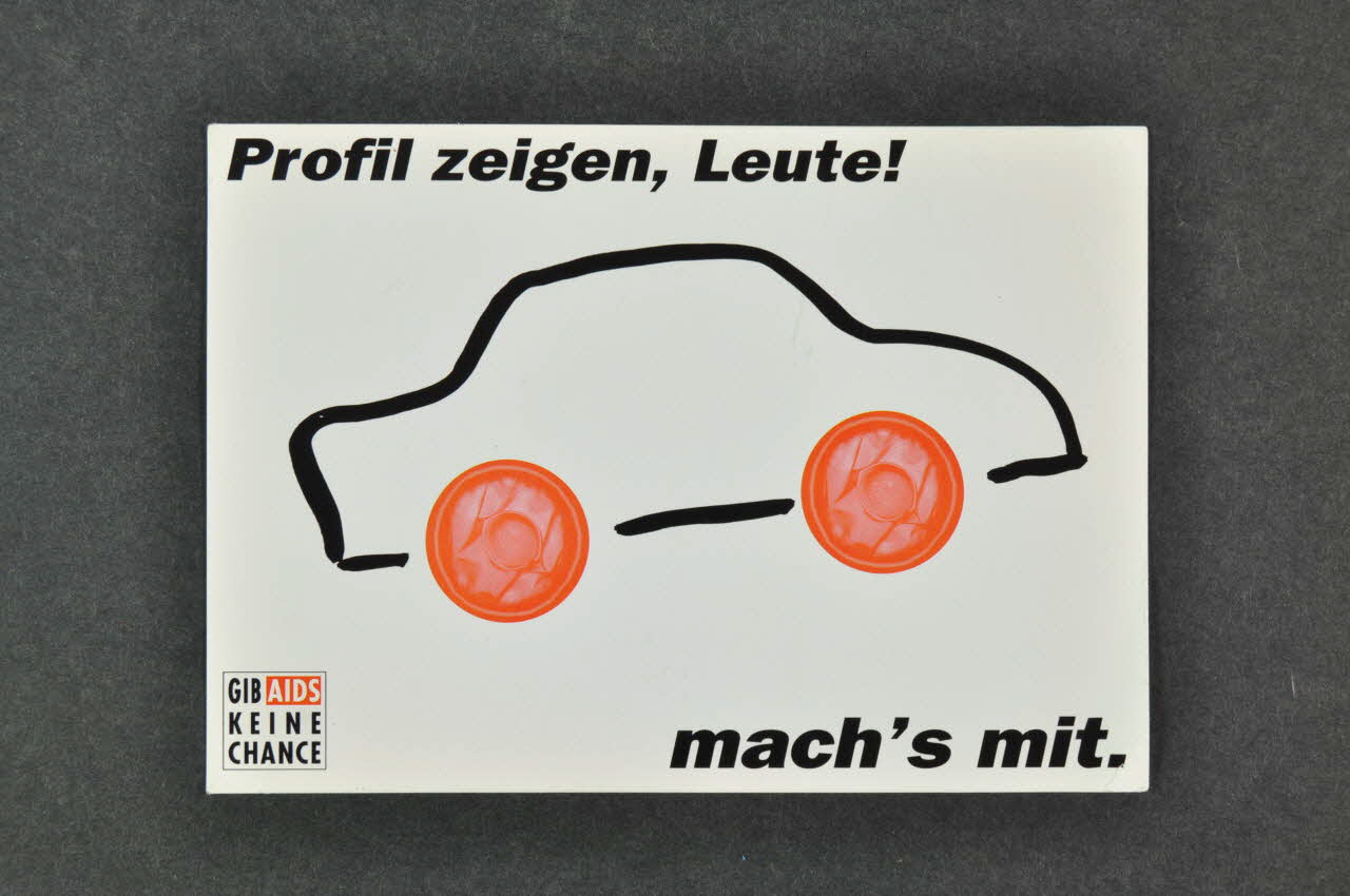 carte postale "Profil zeigen, Leute ! " 2003.125.484 Photo Mucem