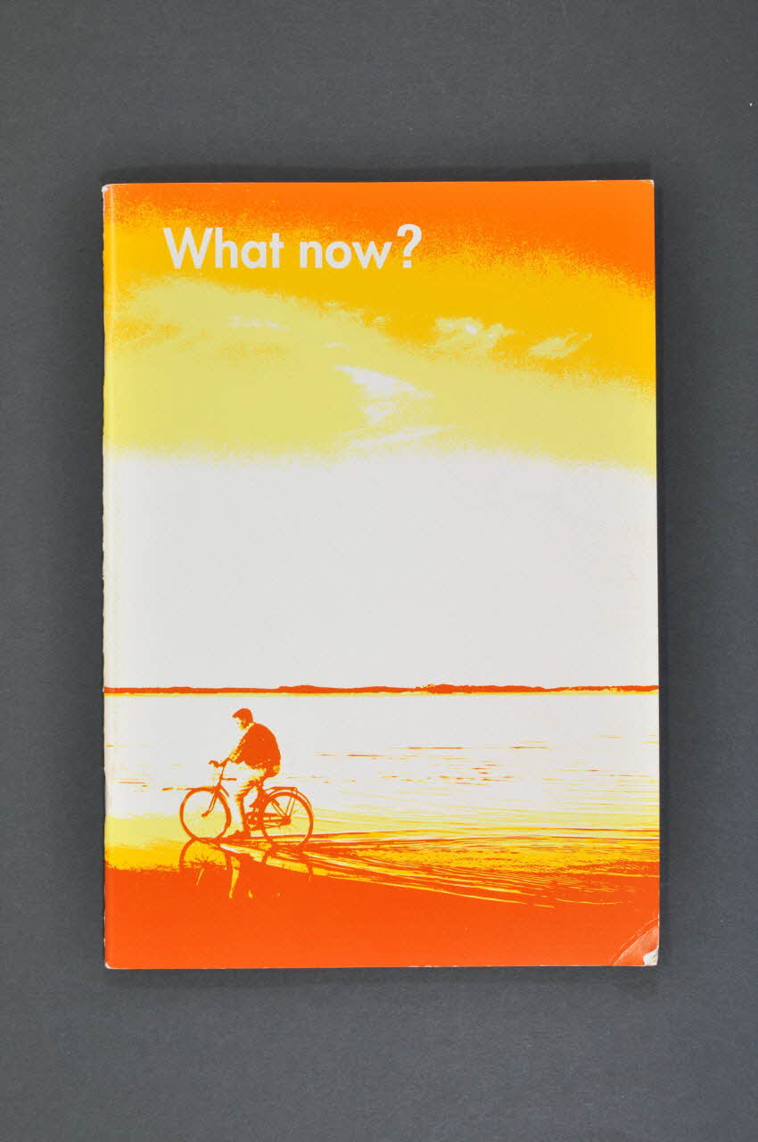 BROCHURE "What now? / Advice and guidance to HIV positive Grèce 1992 2005.189.17 Photo Mucem