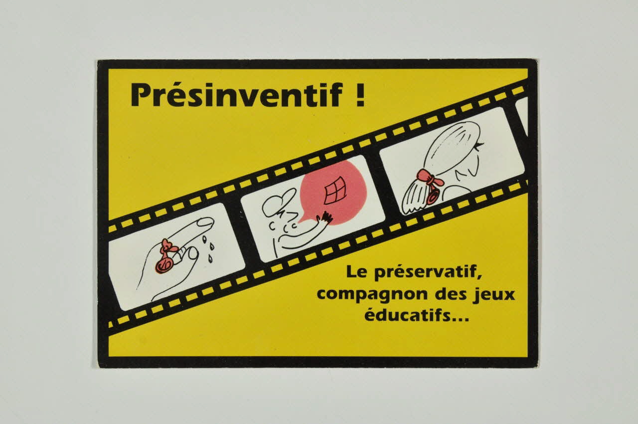 Siump carte postale "Présinventif ! " France 1990 2003.125.547 Photo Mucem