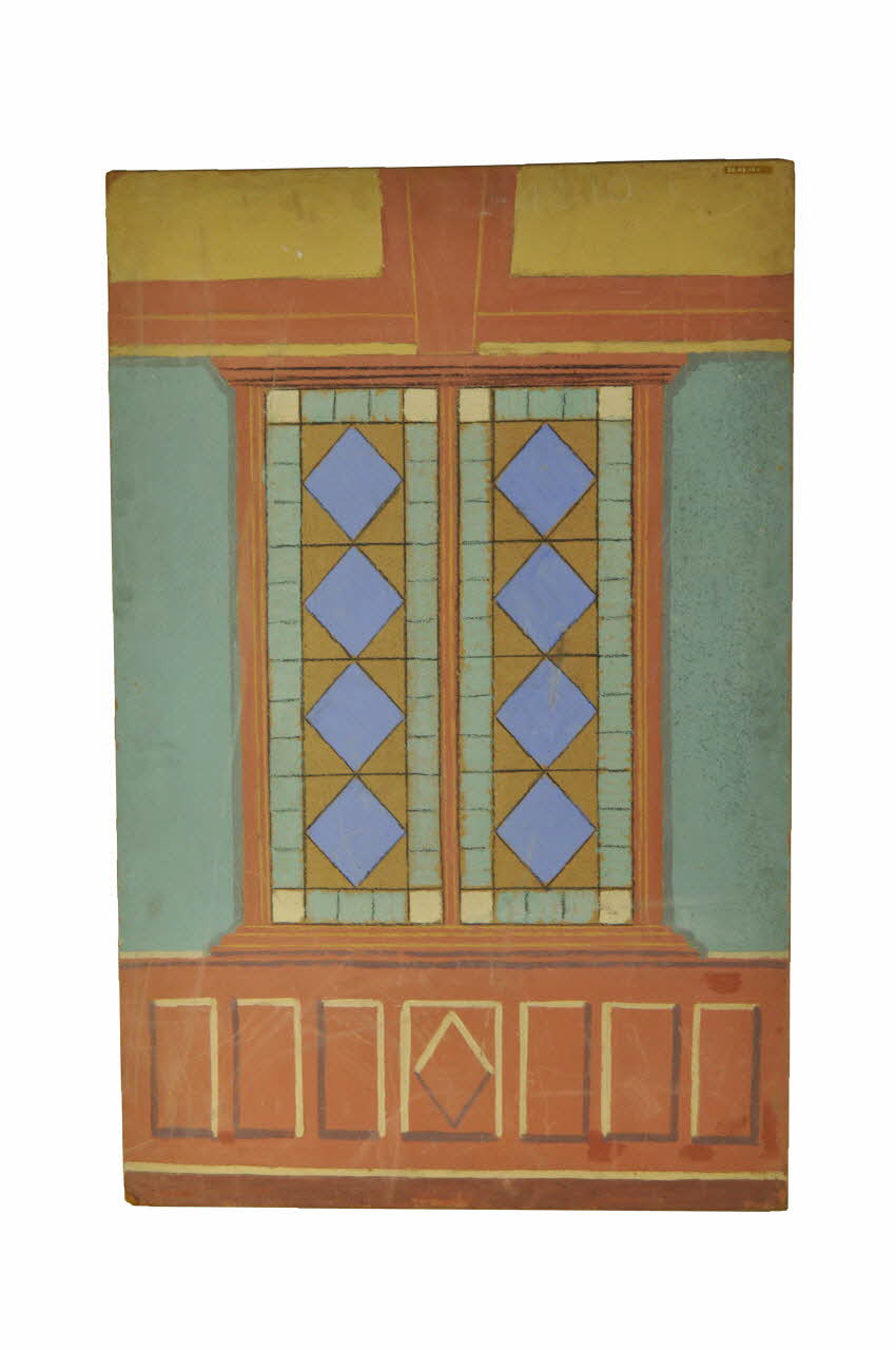 décor de théâtre de marionnettes 1952.42.9.1 Photo Mucem