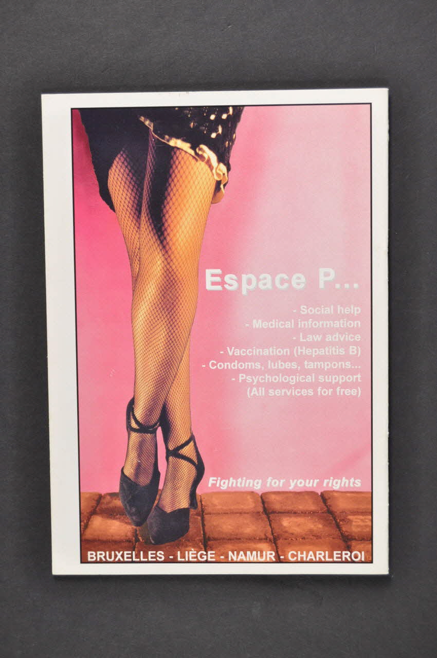 Plate Forme Prévention Sida, Espace P revue Espace , n° 35, décembre 2005 n° spécial  en anglais, espagnol, russe, lingala Belgique 2005 2005.191.5 Photo Mucem