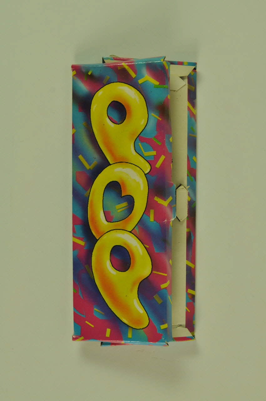 Ansell Emballage de préservatif 3 anneaux jaunes (sans préservatif) France 1998 2003.125.553 Photo Mucem