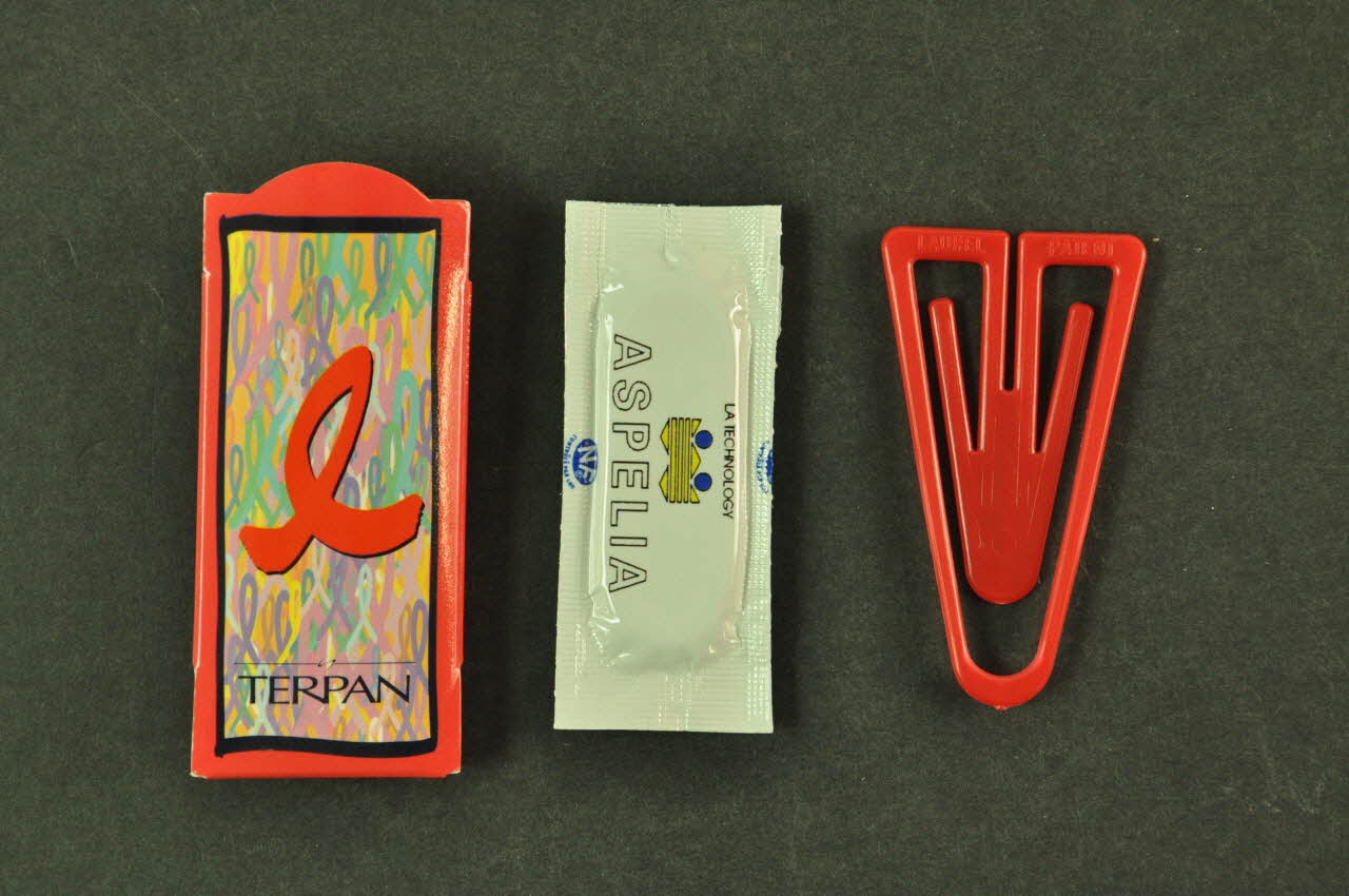 Aspelia / Terpan Préservatif France 1999 2003.125.557.1-3 Photo Mucem