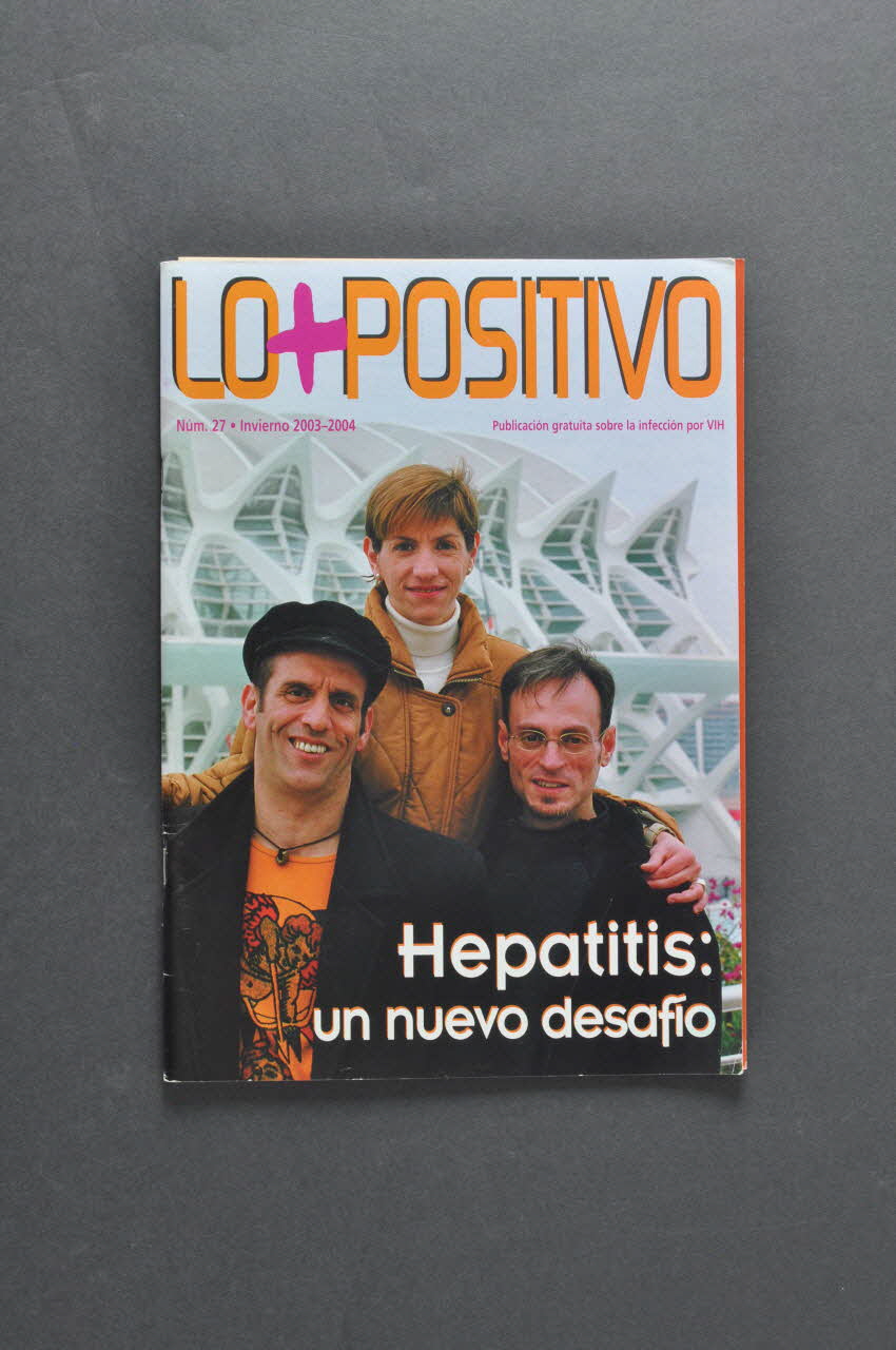 Ramsay revue "Lo + Positivo" , n° 27, hiver 2003-2004 : "Hepatitis : un nuevo desafio" (Hépatites : un nouveau défi) Espagne 2003 2004.207.181.1-2 Photo Mucem