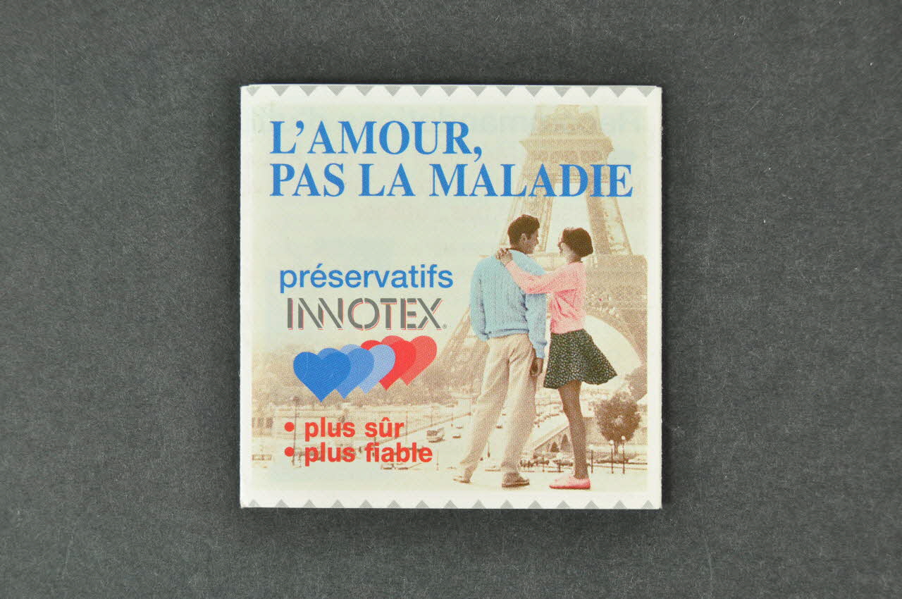 Dépliant "L'amour, pas la maladie" 2003.125.582 Photo Mucem