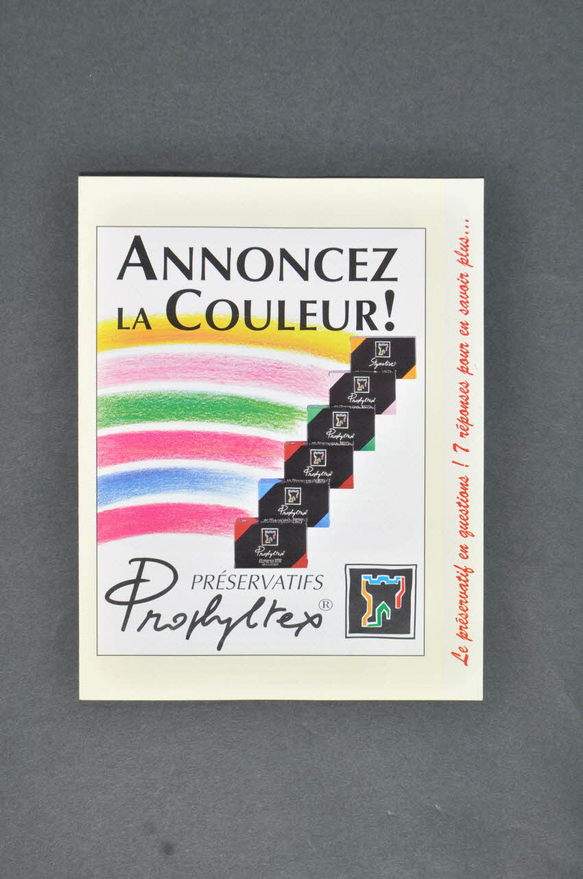 Dépliant "Annoncez la couleur" 2003.125.583 Photo Mucem