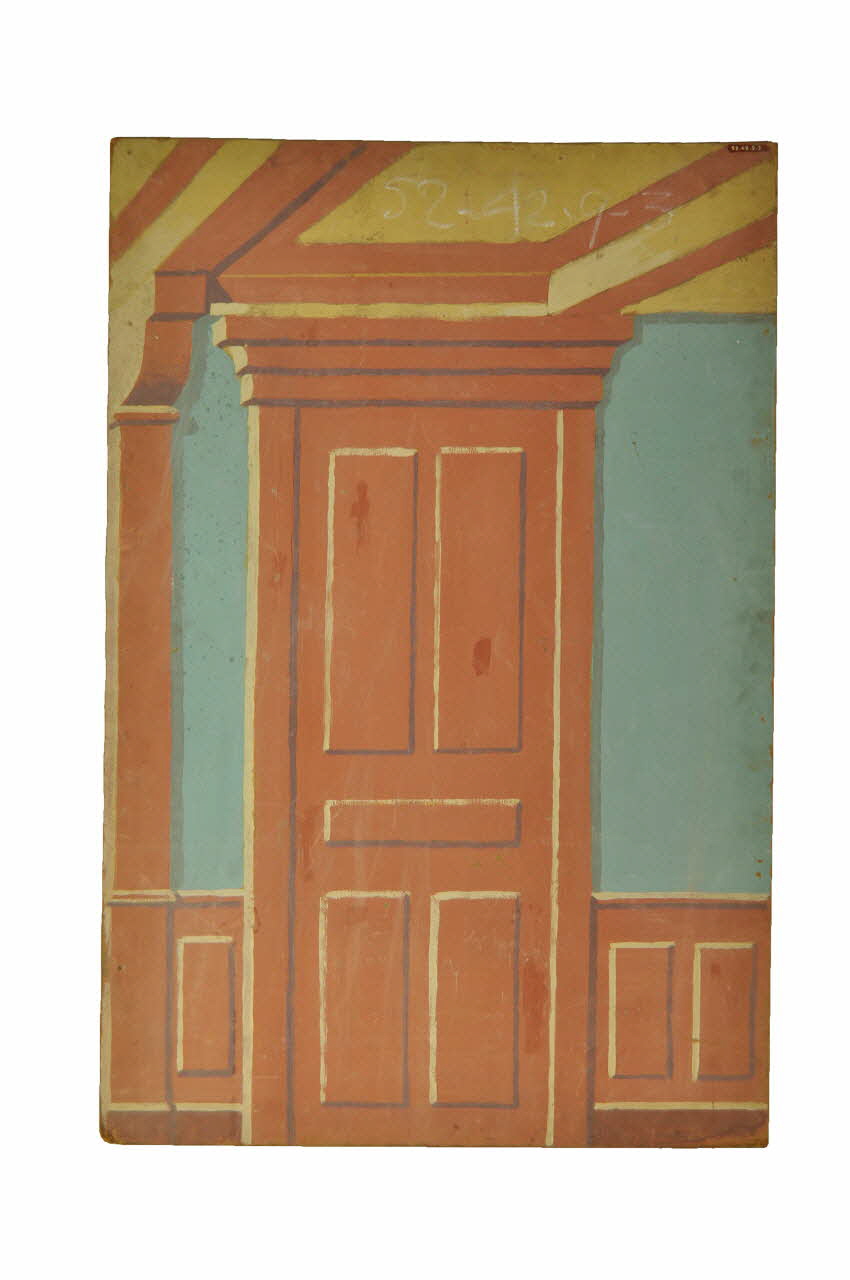 décor de théâtre de marionnettes 1952.42.9.3 Photo Mucem