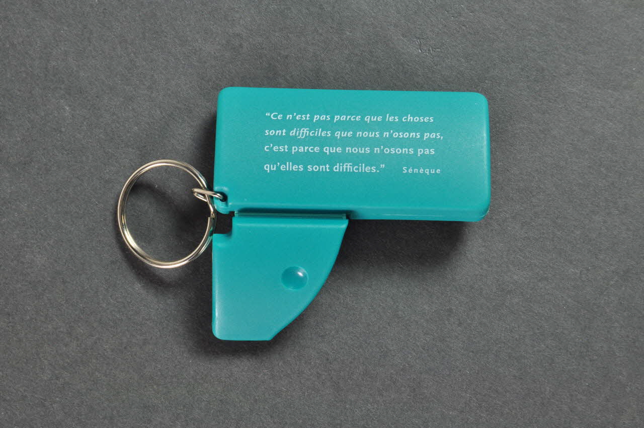 porte-clef Porte clef porte préservatif 2003.125.608 Photo Mucem