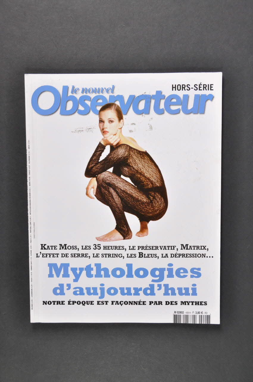 Le Nouvel Obseervateur revue Le Nouvel Observateur, n° Hors série : "Mythologies d'aujourd'hui" France 2004 2005.197.3 Photo Mucem