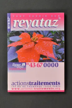 Actions Traitements Dépliant "Tout savoir sur Reyataz" France 2004 2005.197.40 Photo Mucem