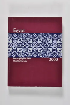 Ministry Of Health And Population (Egypte) BROCHURE "Egypt. Demographic and health survey" (Egypte. Enquête démographique et sur la santé.) Egypte 2000 2004.207.44 Photo Mucem