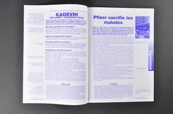 Act Up-Paris Bulletin associatif Protocoles. le bulletin d'information thérapeutique pour les malades France 2005/5 2005.197.77 Photo Mucem