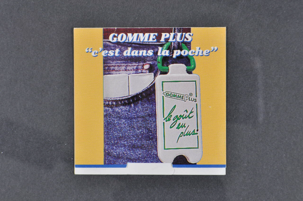 Gomme Plus Etui de préservatif France 1998 2003.125.692 Photo Mucem