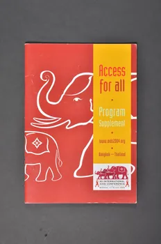 XVe International Aids Conference BROCHURE Access for all. Program supplement International 2004 2004.207.67.1 Photo Mucem
