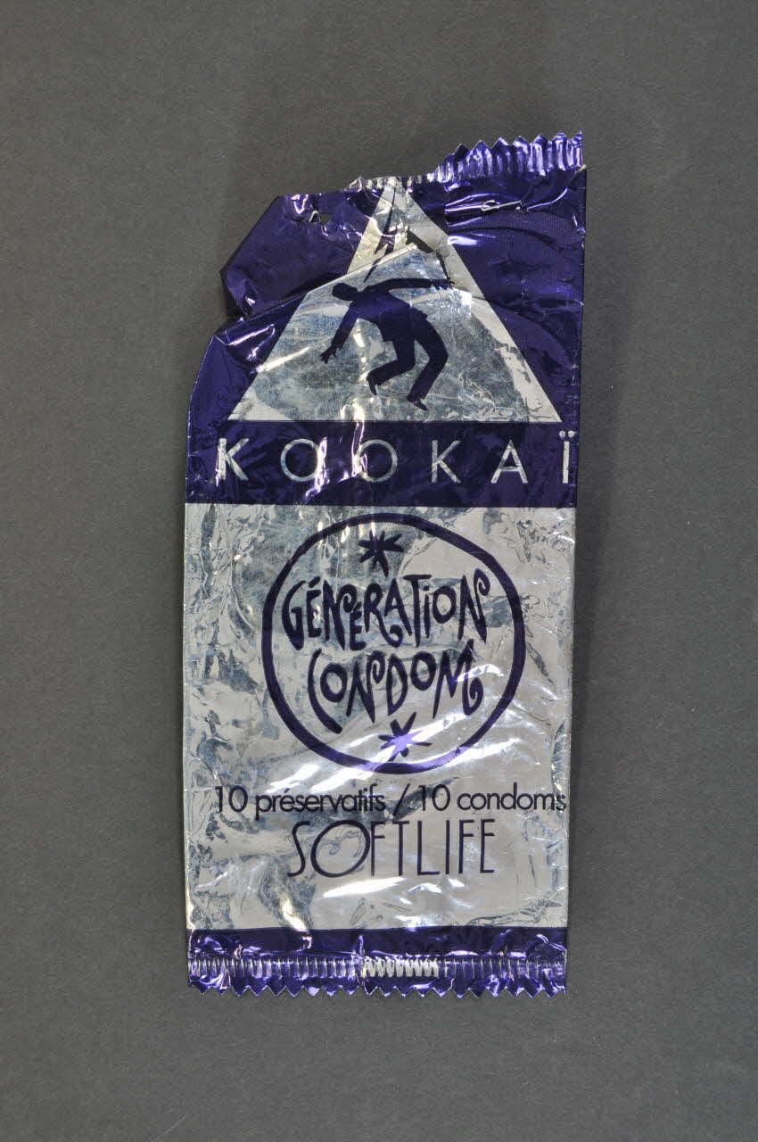 Kookaï Emballage de préservatif "Kookaï" France 2001 2003.125.712 Photo Mucem