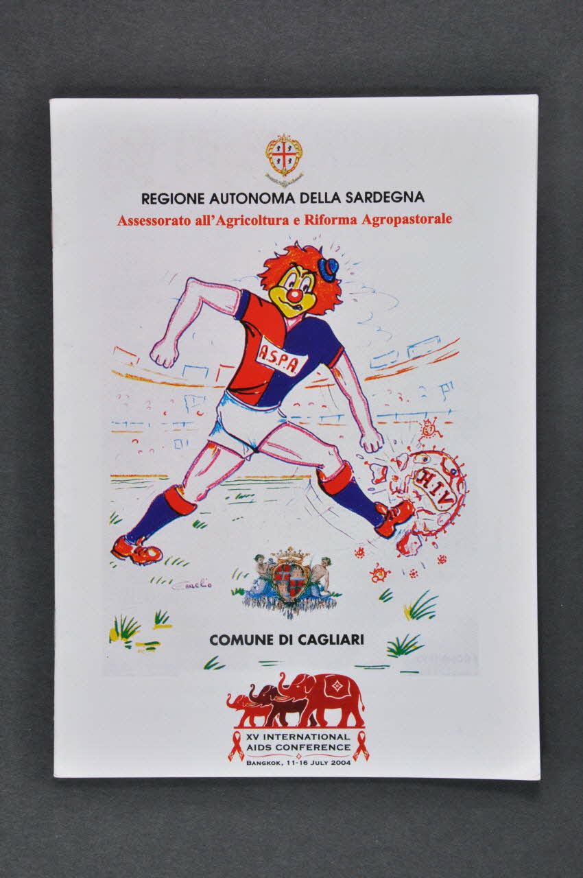Aspa (Associazione Sarda Prevenzione Aids) BROCHURE ASPA (Associazione sarda prevenzione AIDS) Italie 2004 2004.207.68 Photo Mucem