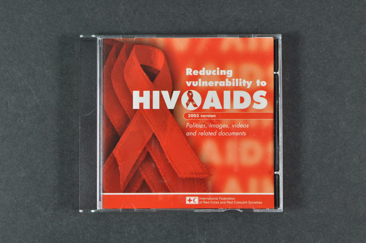 International Federation Of Red Cross And Red CD-ROM Reducing vulnerability to HIV & AIDS. Policies, videos and related documents Lorraine, International 2003 2004.207.94.1-3 Photo Mucem