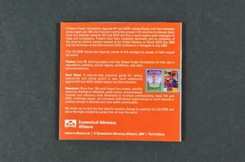 Ecumenical Advocacy Alliance CD-ROM "Signs of hope. Steps for change" (Signes d'espoir. Pas vers le changement) International 2004 2004.207.95.1-2 Photo Mucem