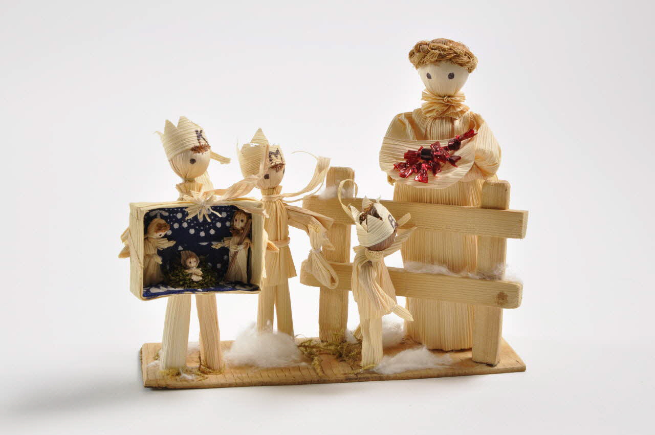 Jarmila Horna crèche de Noël République Tchèque 2004 2005.217.2 Photo Mucem