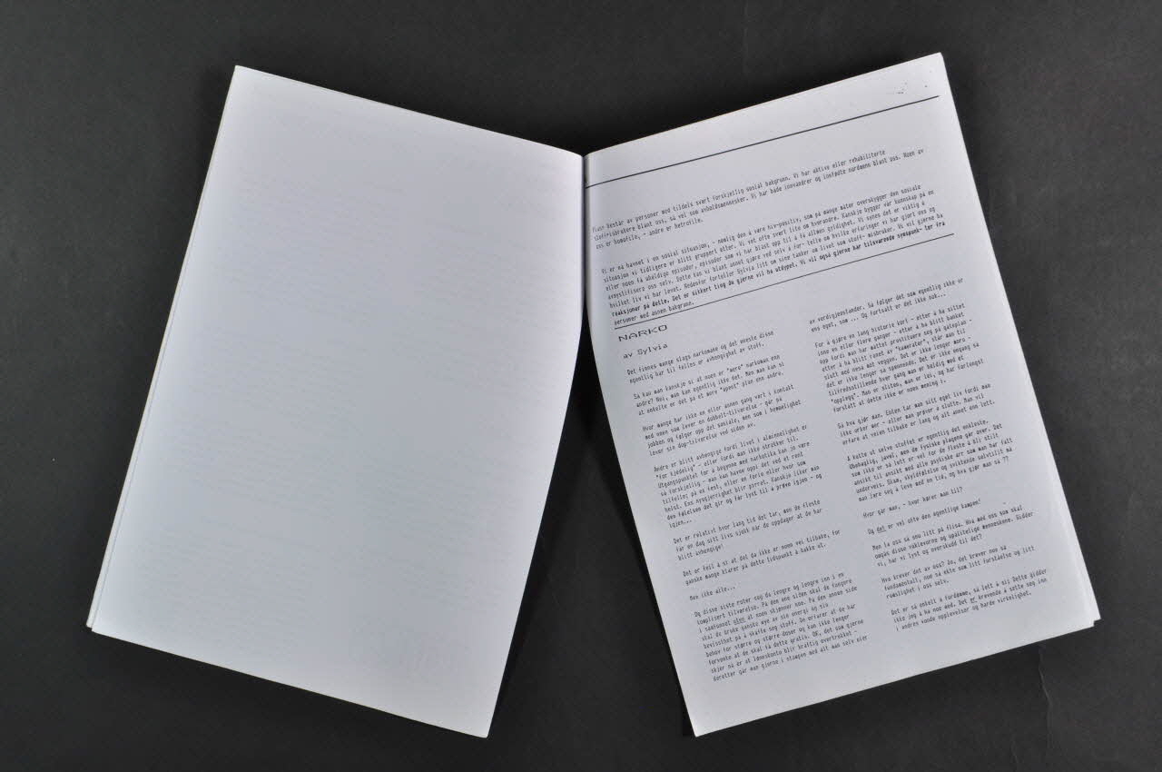 Association Pluss Bulletin associatif "Immun forsvaret", 1989, n° 1 Norvège 1989 2004.208.18 Photo Mucem