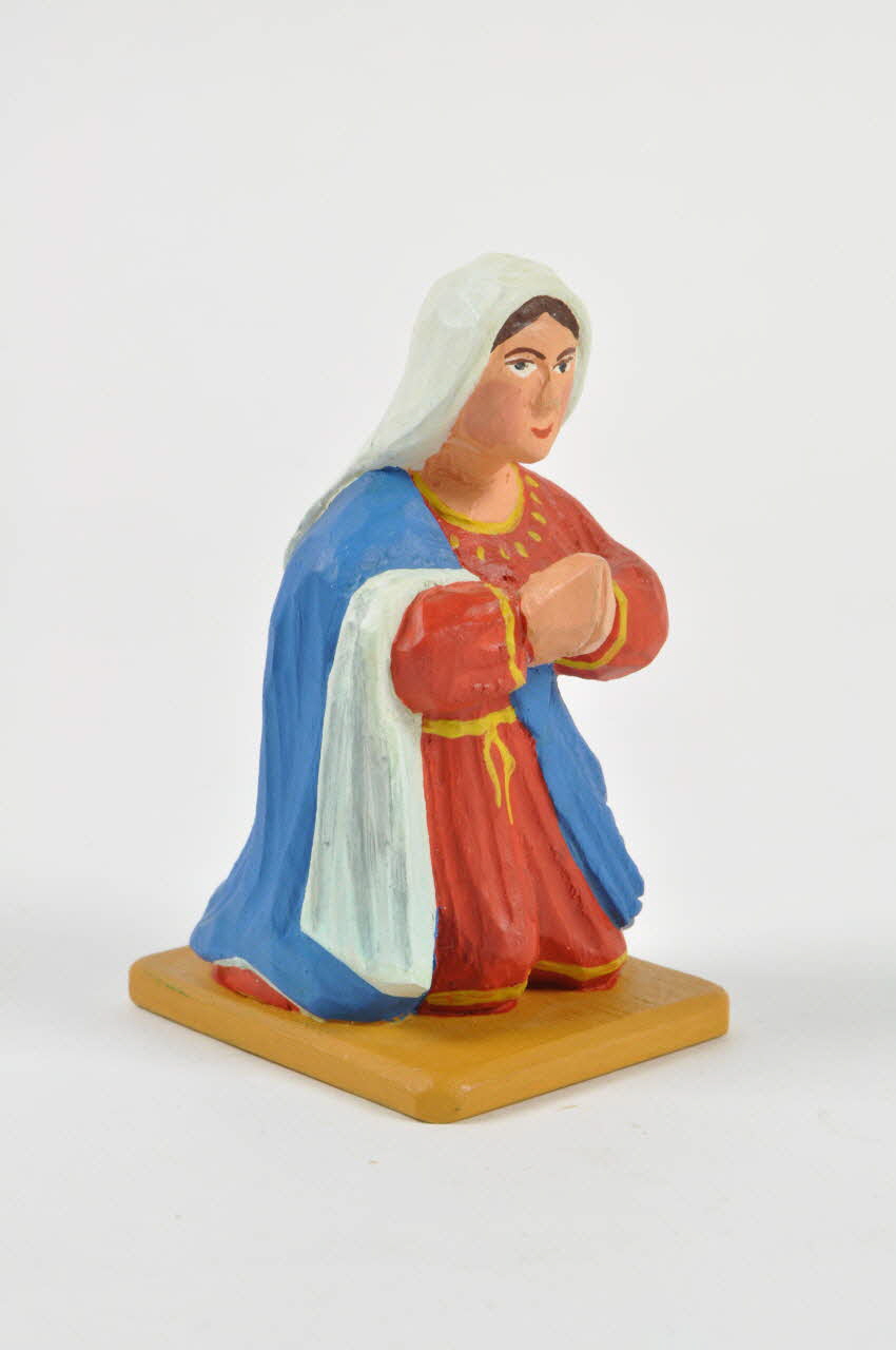 Josef Hanl figurine de crèche République Tchèque 2004 2005.219.1.15 Photo Mucem