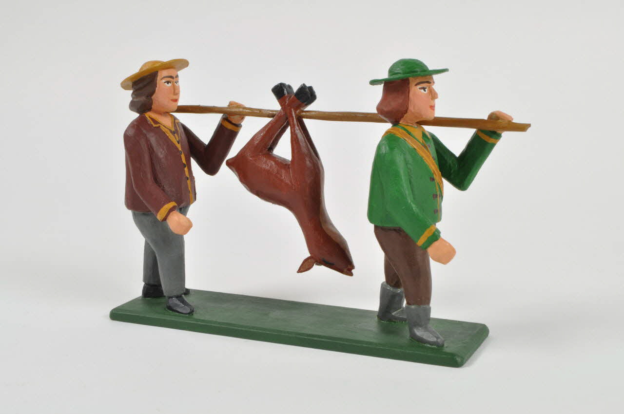 Josef Hanl figurine de crèche République Tchèque 2004 2005.219.1.28 Photo Mucem