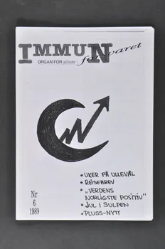 Association Pluss Bulletin associatif "Immun forsvaret", 1989, n° 6 Norvège 1989 2004.208.20.1-8 Photo Mucem