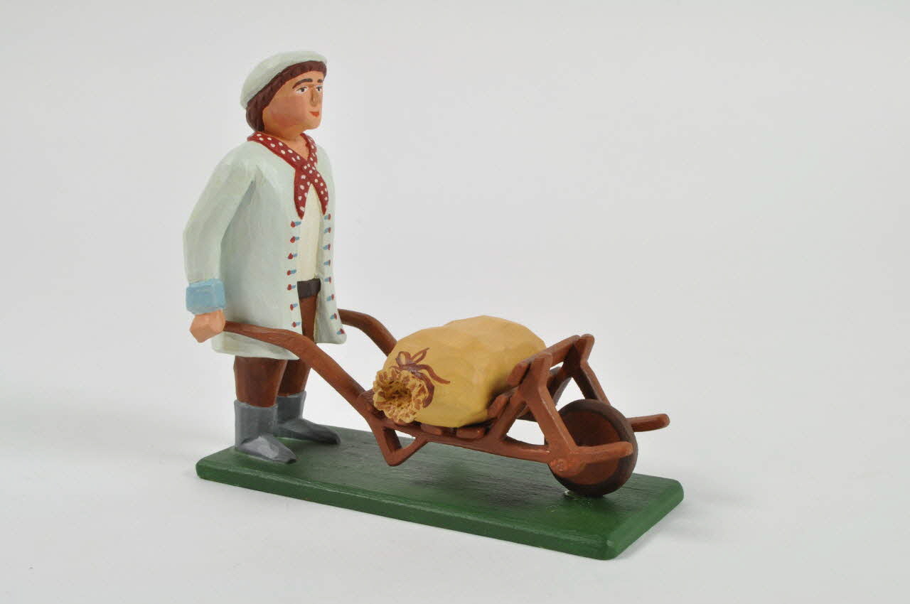 Josef Hanl figurine de crèche République Tchèque 2004 2005.219.1.33 Photo Mucem